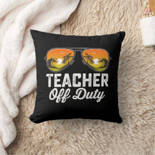 Coussin Lunettes de soleil Enseignant hors service Dernier