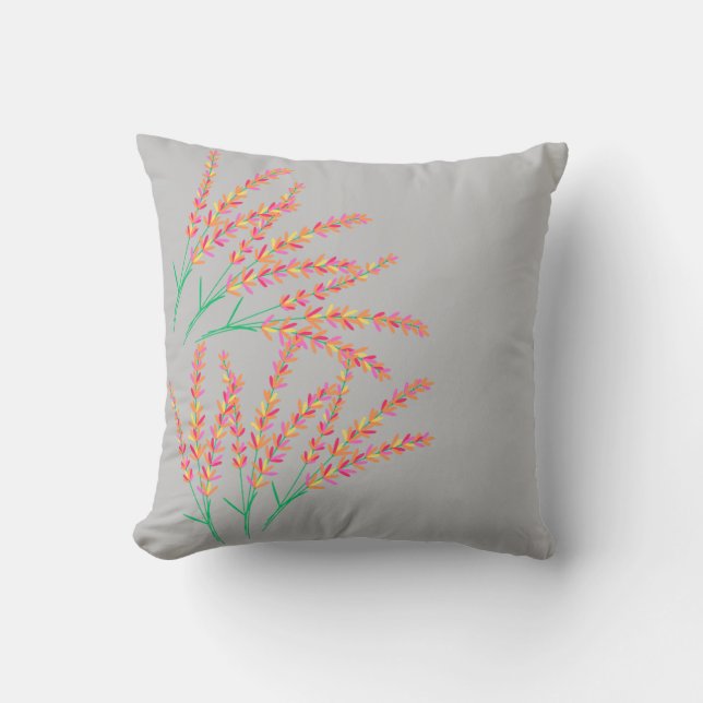 Coussin Lupine Meadow (Recto)