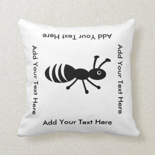 Coussin Lutte contre les parasites drôle mignonne de