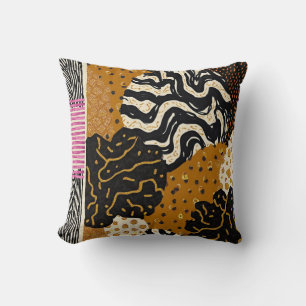 Coussin Luxe africain caribéen asiatique sophistiqué