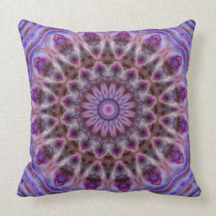 Coussin Luxe de mandala de marguerite de