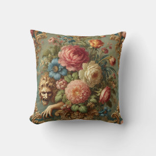 Coussin Luxe - Design floral gothique