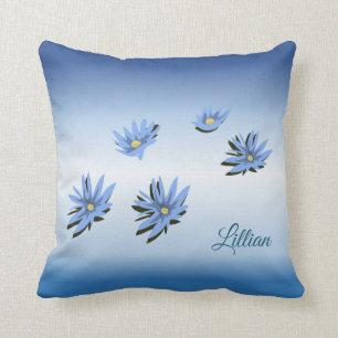 Coussin Lys bleus