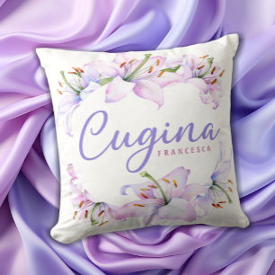Coussin Lys Cugina - Cadeau Pour Cousin