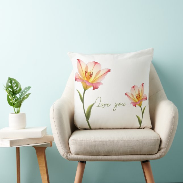 Coussin Lys d'affection croustillants (Chaise)