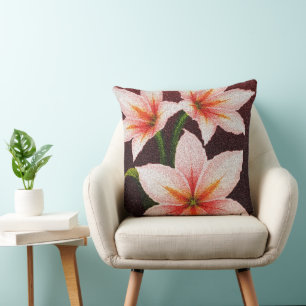 Coussin Lys de rayon de fusion