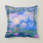 Coussin Lys d'eau Claude Monet restaurés<br><div class="desc">Lys d'eau Claude Monet restaurés</div>