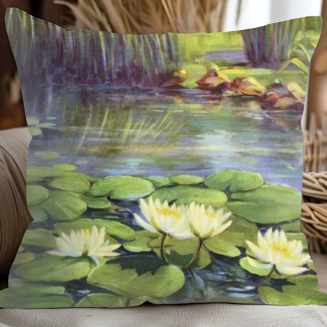 Coussin Lys d'eau par Cargill, 1937 (Créateur téléchargé)