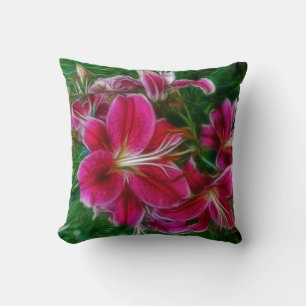 Coussin Lys - Fleurs de jardin Flora Art Cadfts