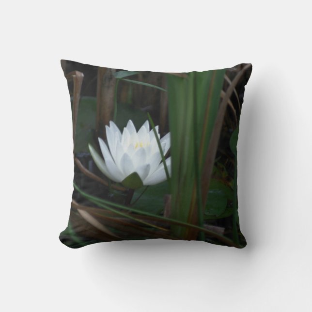 Coussin Lys Lotus Water Flower  (Recto)