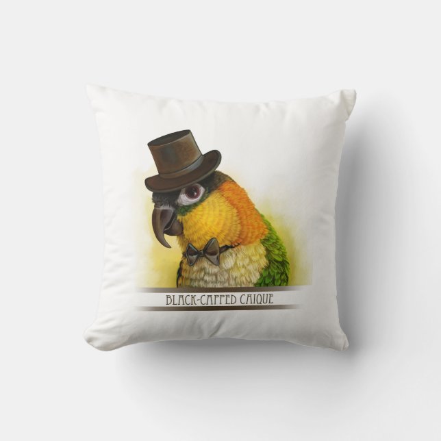 Coussin M. et Mme Caique Realistic Painting (Recto)