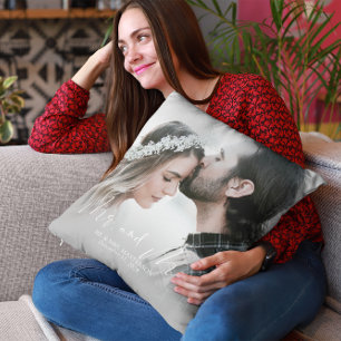 Coussin M. et Mme Mariage Photo moderne