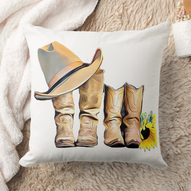 Coussin M. et Mme Newlyweds Personnalisé (Couverture)