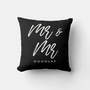 Coussin M. fait sur commande moderne et M. couple