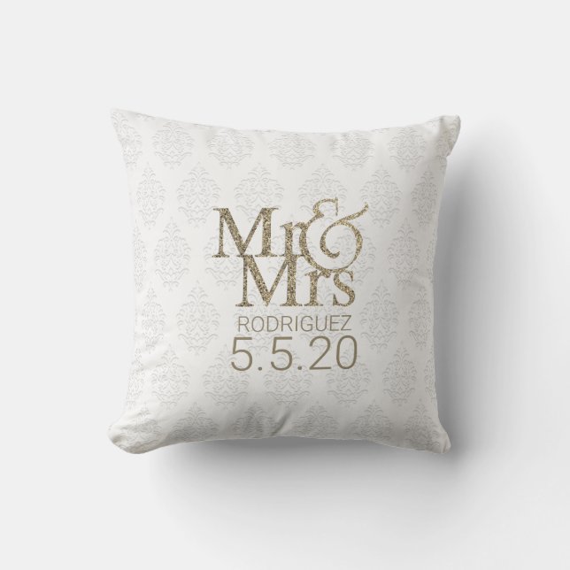 Coussin M. & Mme Conte de Fées Royal (Recto)