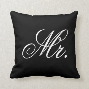 Coussin M. Newlywed Elegant Wedding Pillow