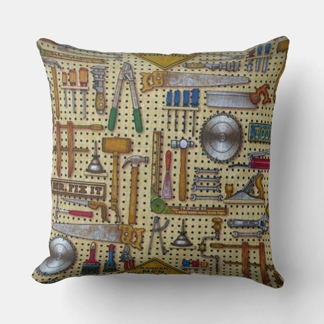 Coussin M. Réparez Les Outils Pour Poigneur Lancer L'Oreil (Recto)