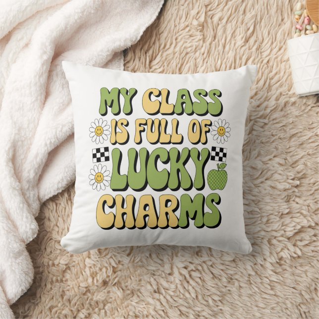 Coussin Ma classe est pleine de professeurs de la Saint-Pa (Couverture)