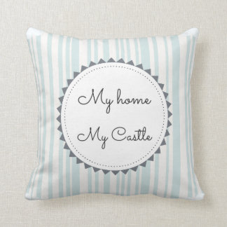 Coussin Ma maison mon château