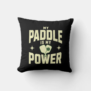 Coussin Ma Pagaie Est Ma Power Pickleball Femmes