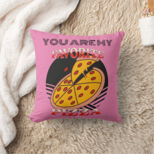 Coussin Ma pizza préférée, Élégant cool cadeau papa Throw 