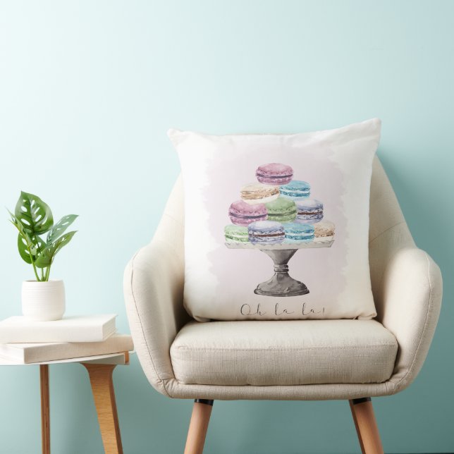 Coussin Macaron français (Chaise)