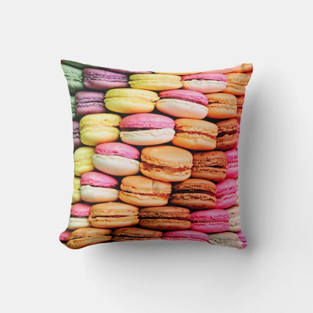 Coussin Macaron français (Recto)