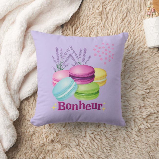 Coussin Macarons français (Couverture)