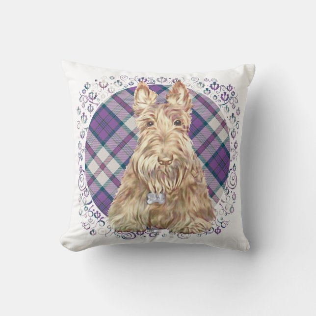 Coussin MacDonald de Glencoe Scottie (Recto)