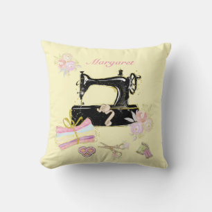 Coussin Machine à coudre vintage
