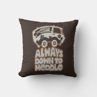Coussin Machine de mystère "toujours vers le bas à mêler "