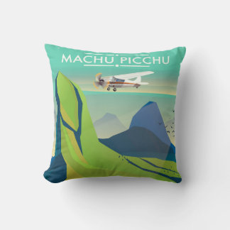 Coussin machu picchu poster Voyage de vol
