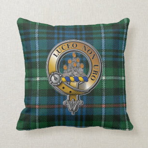 Coussin MacKenzie Tartan & Badge