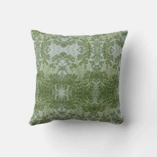 Coussin Macro de feuille de citrouille