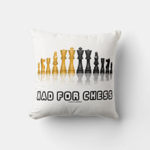 Coussin Mad Pour Échecs Reflectifs Ensemble d'échecs Humou