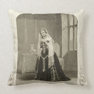 Coussin Madame Celeste en tant que princesse Katherine, Sc