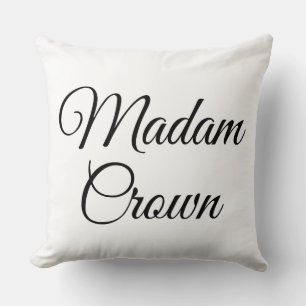 Coussin Madame la Couronne