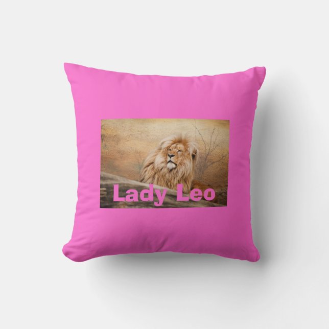 Coussin Madame Lion Lion Pillows (Recto)