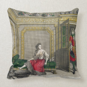 Coussin Madame se déshabillant pour le bain, c.1688-90