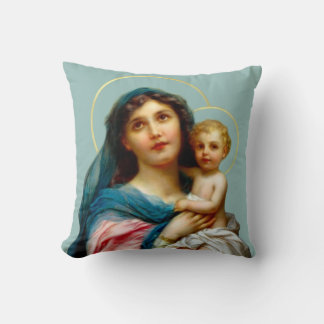Coussin Madone et Enfant