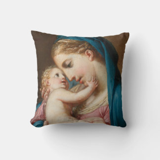 Coussin Madone et Enfant