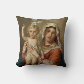 Coussin Madone et Enfant