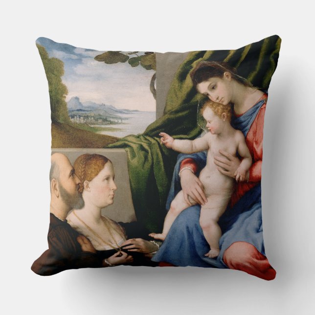 Coussin Madonna and Child with the Infant Saint John (Recto)