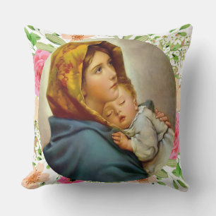 Coussin Madonna des rues Sainte Marie Madonnine
