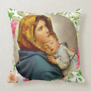 Coussin Madonna des rues Sainte Marie Madonnine