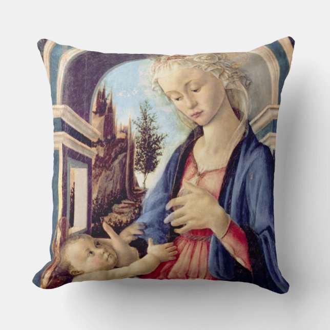 Coussin Madonna et enfant (panneau) 2 (Recto)