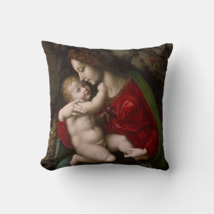Coussin Madonna et Enfant, vers 1520