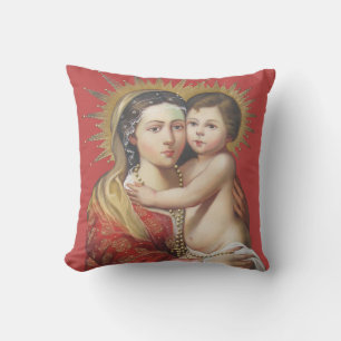 Coussin Madonna et l'enfant