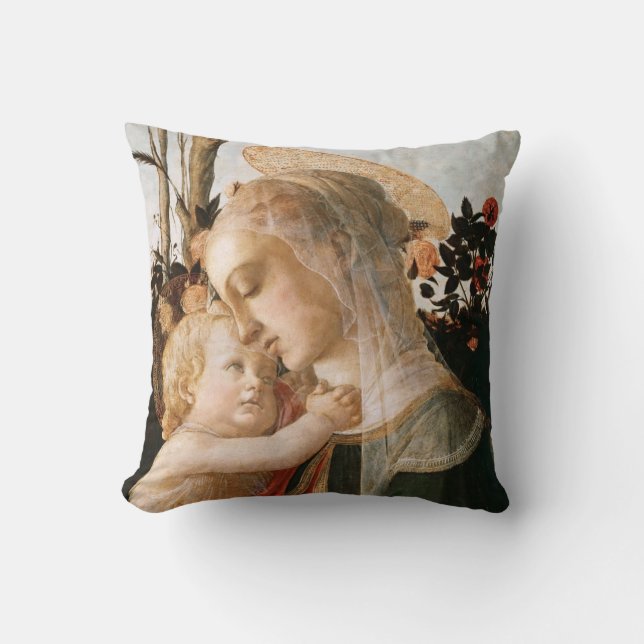 Coussin Madonna et l'enfant (Recto)