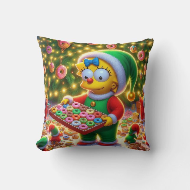 COUSSIN MAGGIE & L'ELFÈRE DES DOUGHNUTS (Recto)